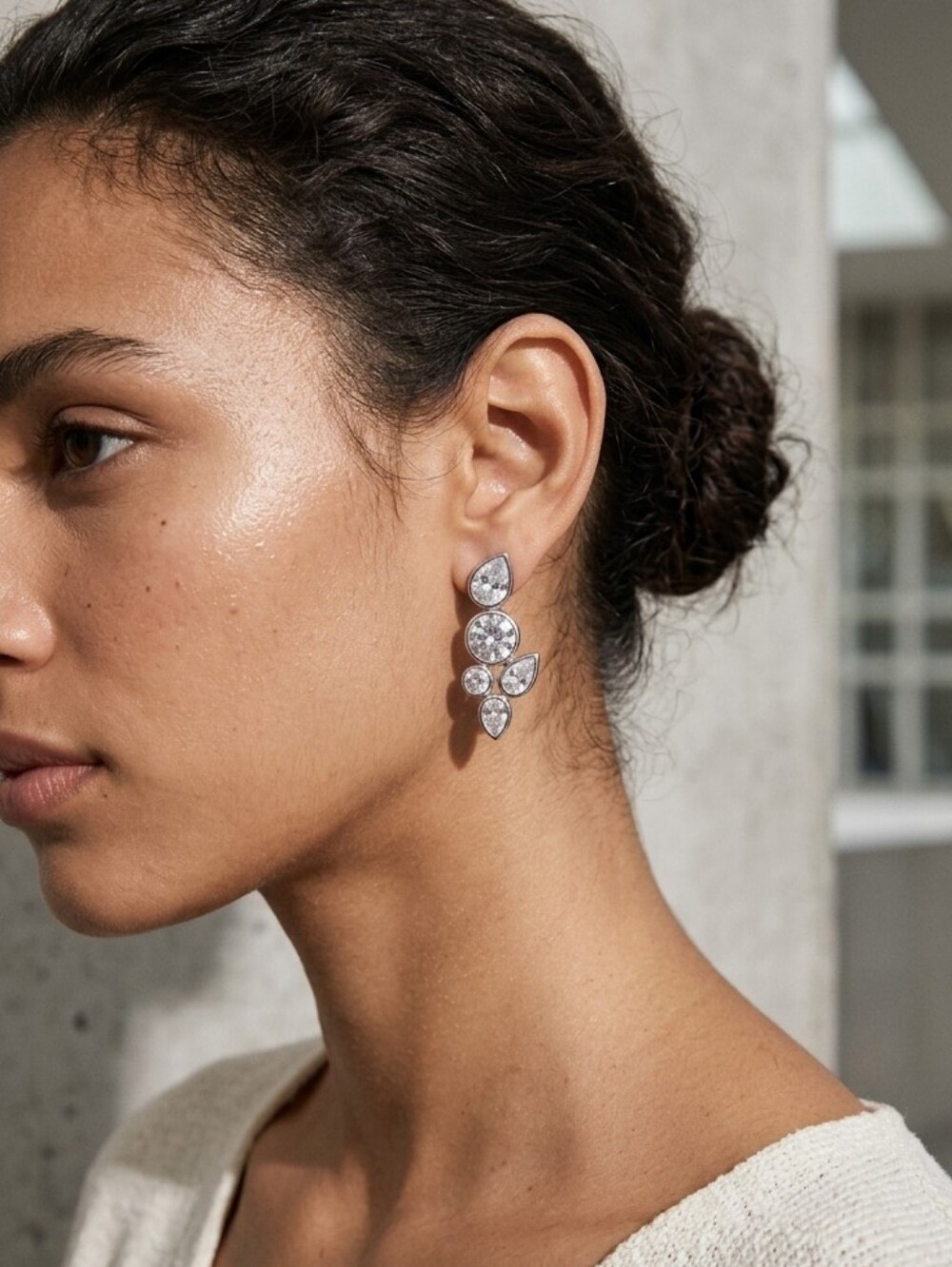 Nwt Non Tarnish Earrings Silver